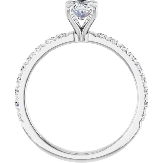 18K White