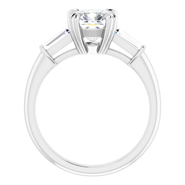 18K White