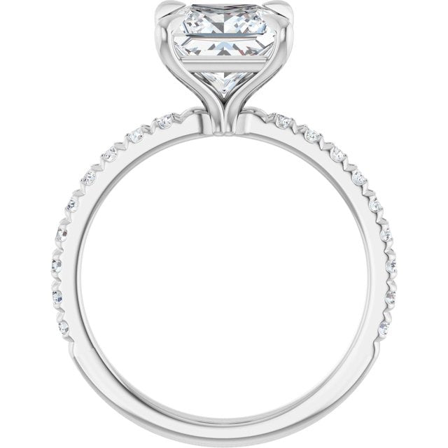 18K White