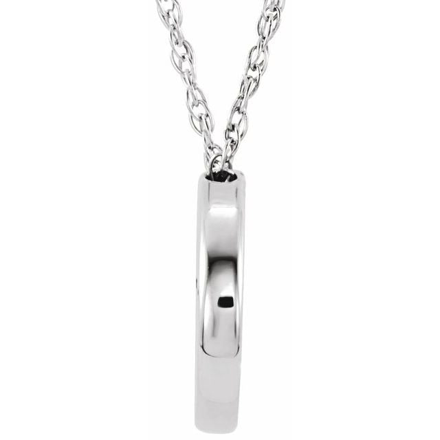14K White