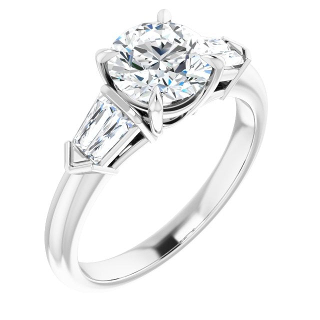 18K White