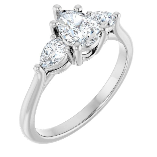 18K White