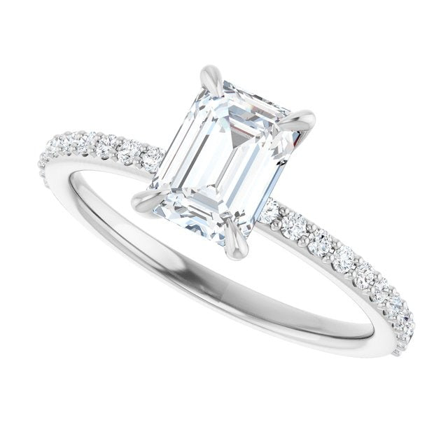 18K White