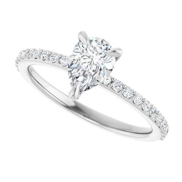 18K White