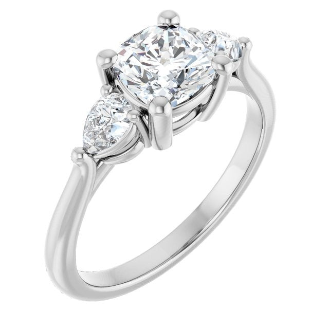 18K White