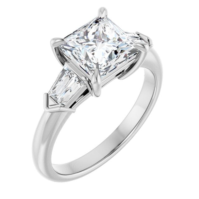 18K White